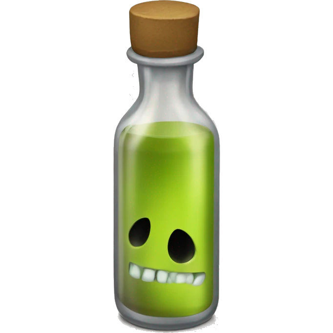 elixir for zombie to become human  emoji