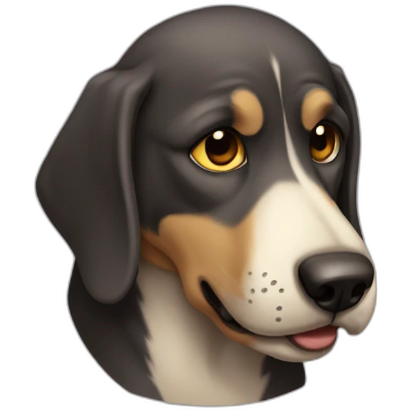 Perro llorando emoji