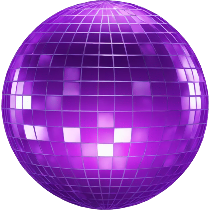 purple disco ball emoji