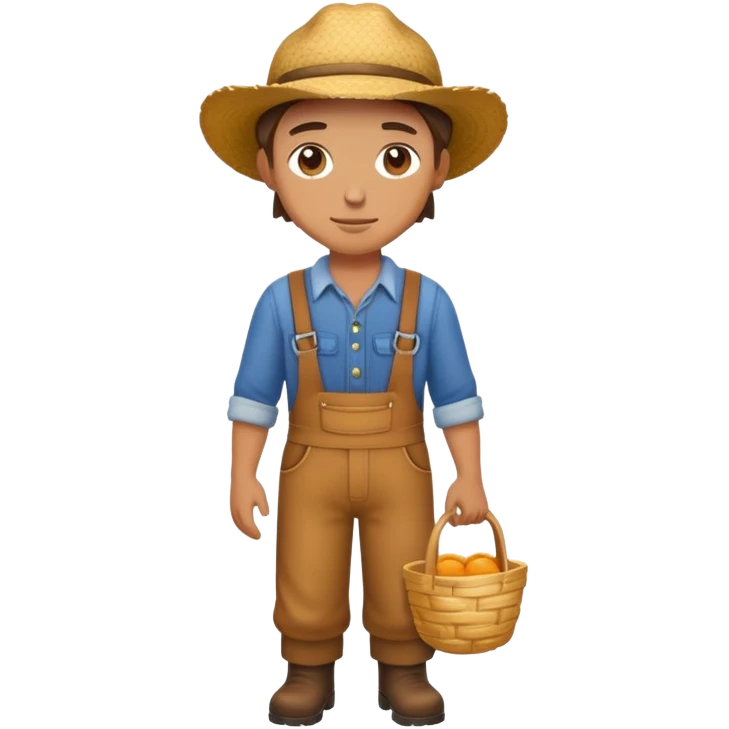 farmer clothes emoji