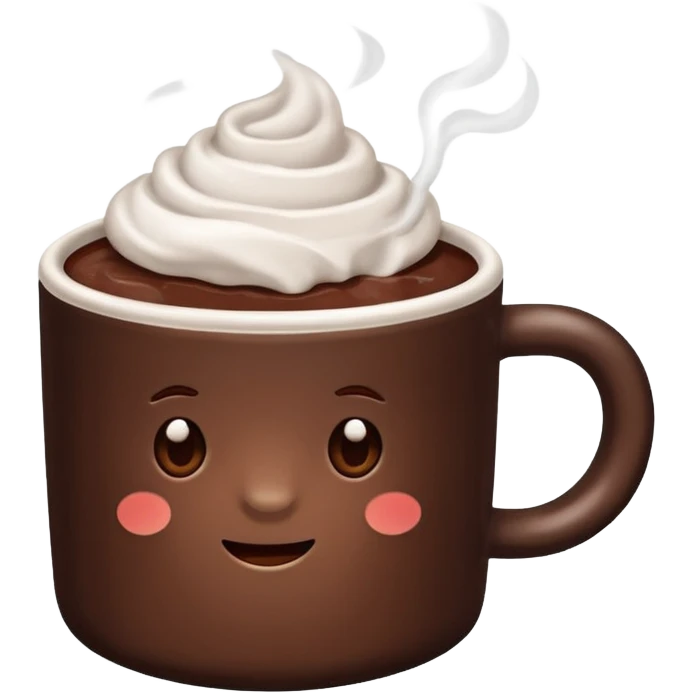 Hot chocolate emoji