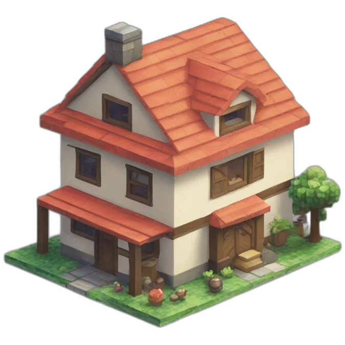 pixel-builder-house-pokemon-pokeball emoji