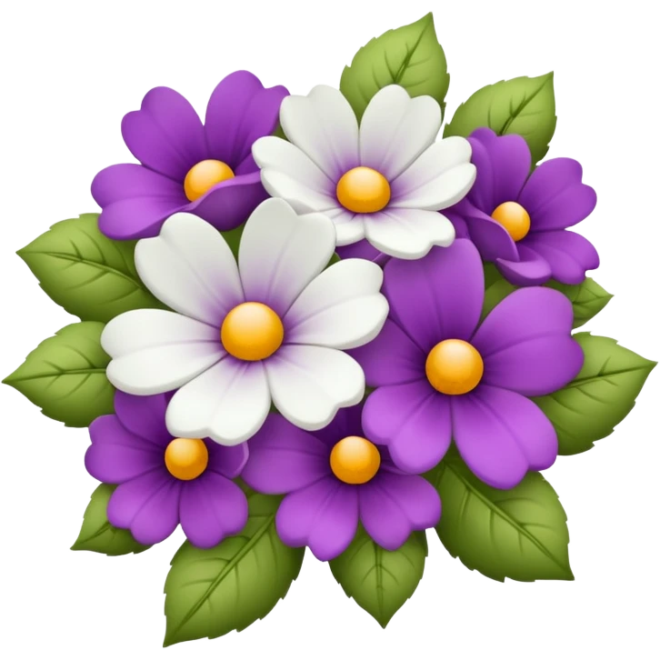 anel de casamento branco e roxo emoji