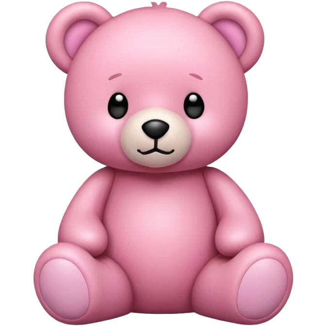 pink bear emoji
