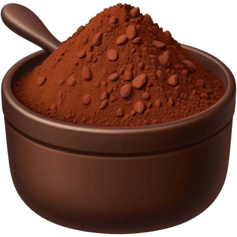 cacao powder emoji