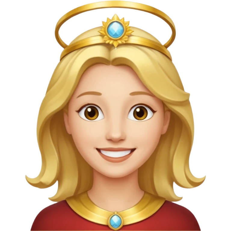 Rhonda McGibbon with halo emoji