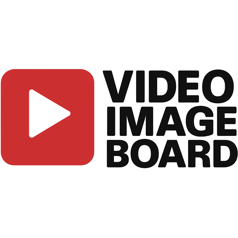 A simple logo for a video image board from the 2000s emoji