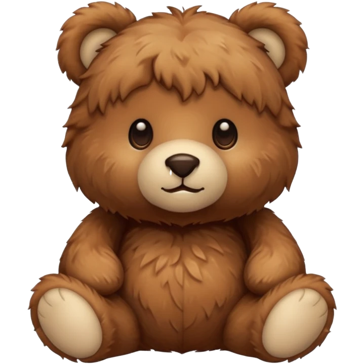 cute teddy bear emoji