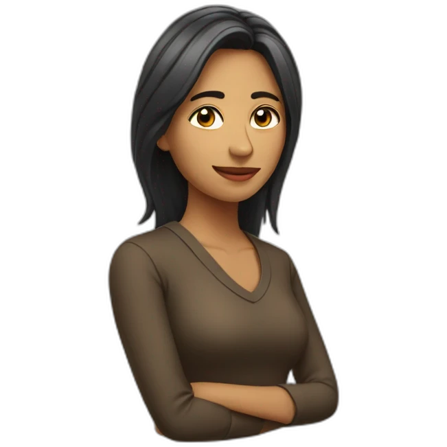 mujer fadada emoji