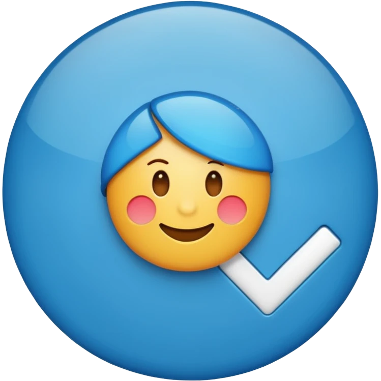 roblox mavi tik emoji