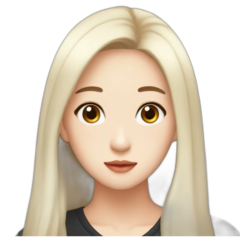 Kim jisoo  emoji