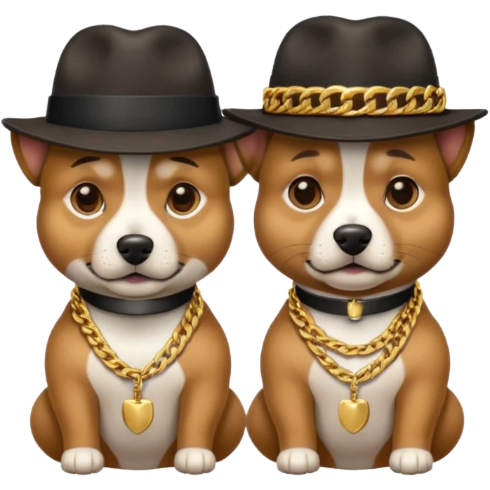 New York gangster dogs  emoji