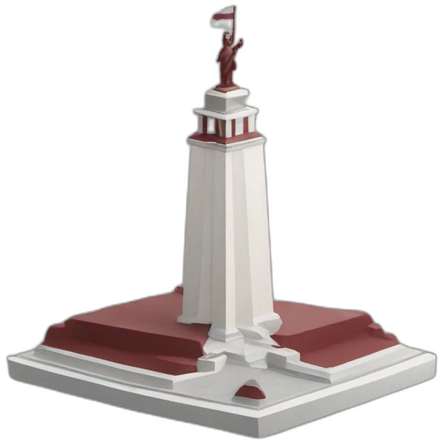 latvian monument of freedom emoji