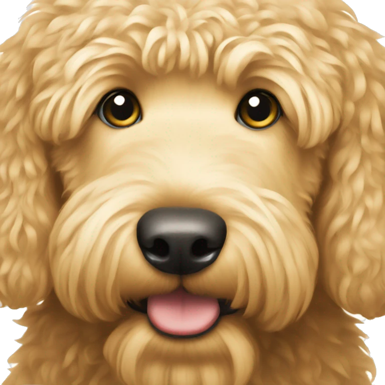 Golden doodle  emoji