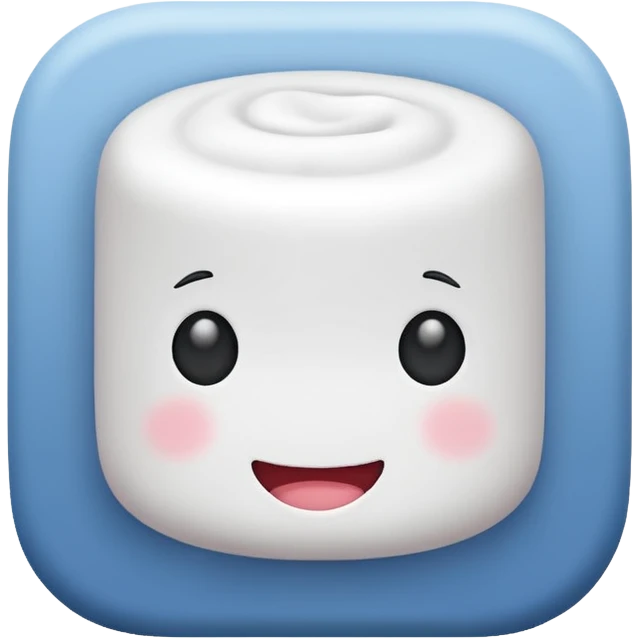 slutty marshmallow emoji
