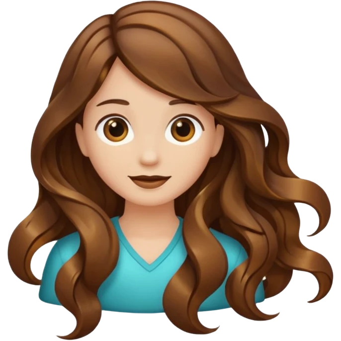 single hair particle emoji