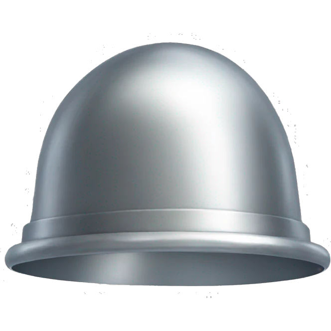 Silver cloche emoji