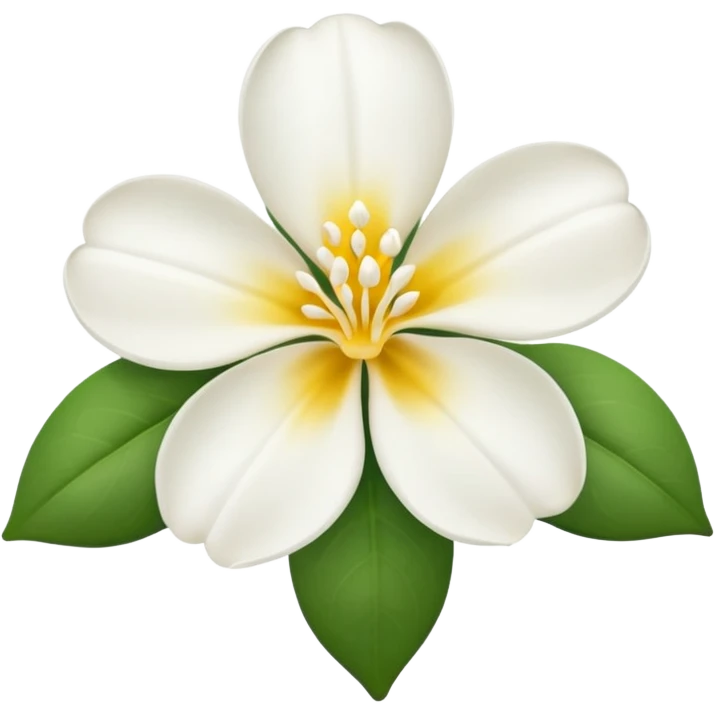Mogra flower emoji