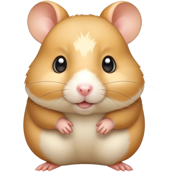 Beige hamster emoji