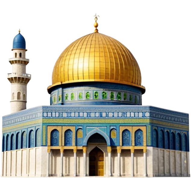 Dome of the rock, Palestine emoji