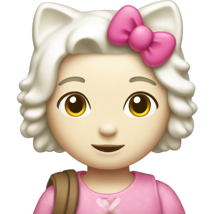 Hello Kitty con  emoji