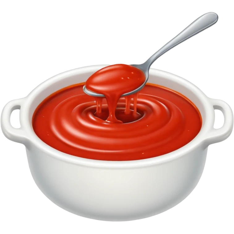red souce emoji