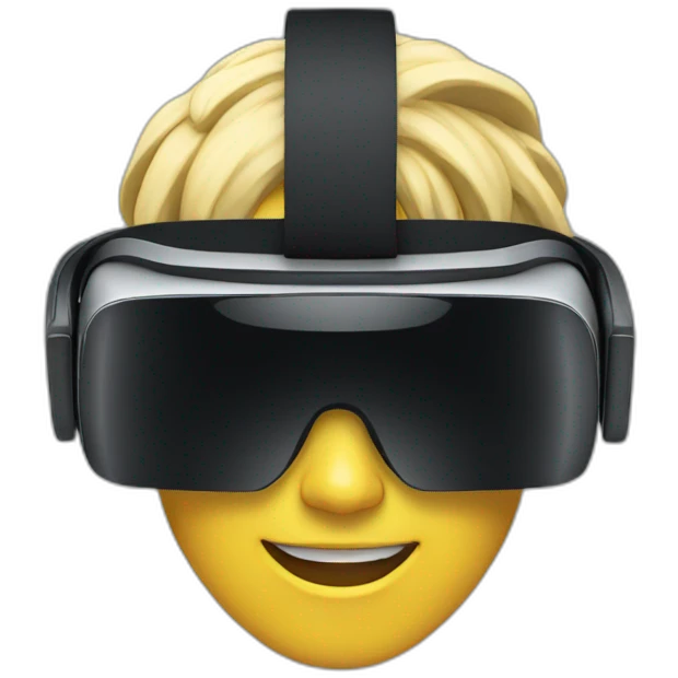 VR headset emoji