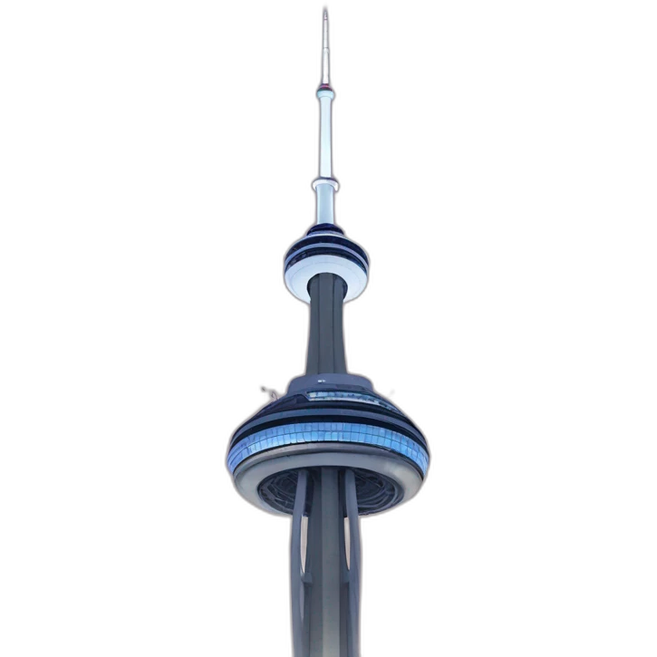 CN tower closeup emoji