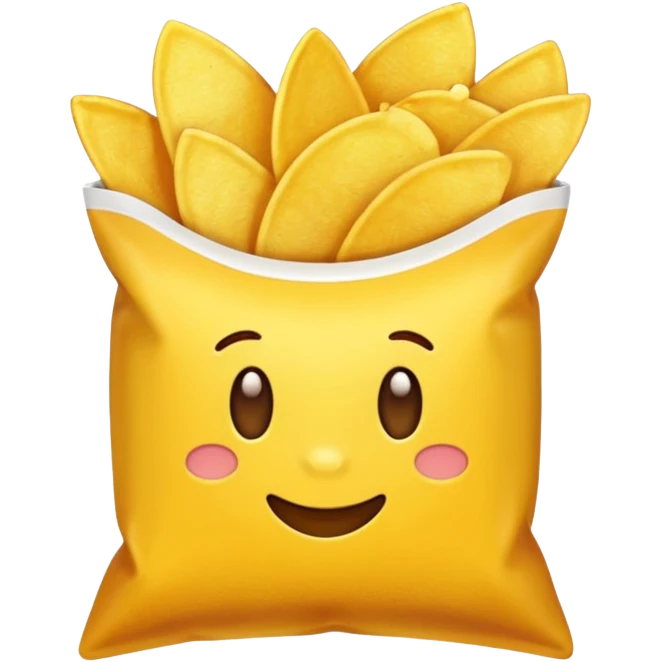Yellow chips emoji