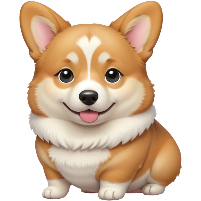 fat cute corgi emoji