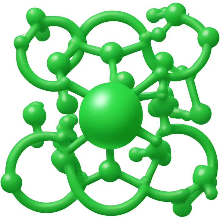 chemical compound green emoji