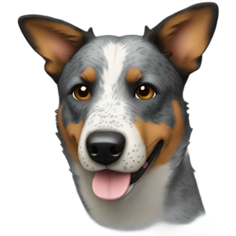 australian cattle dog emoji