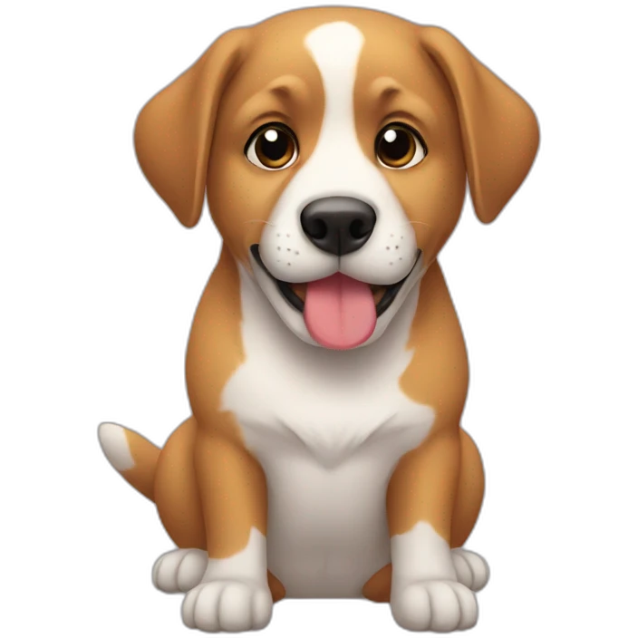 dog kiss emoji