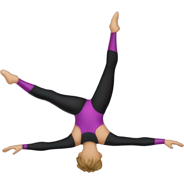 Aerial silks emoji
