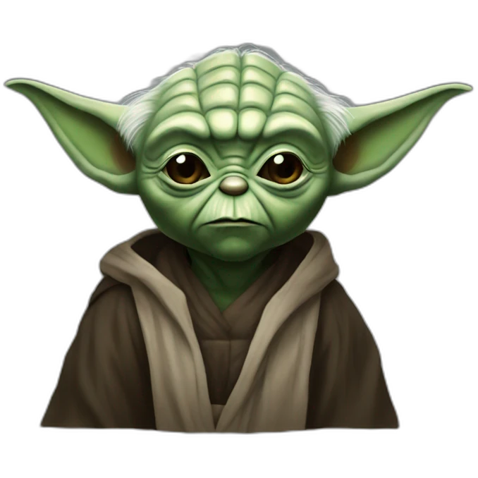 Yoda dark side emoji
