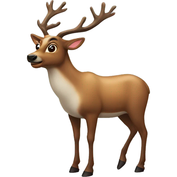Raving Raindeer  emoji