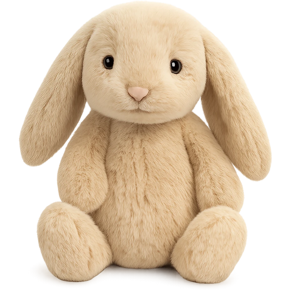 cute holland lop jellycat bunny plushie emoji