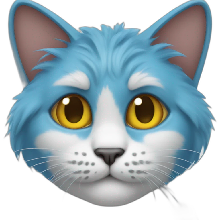Smurf cat emoji