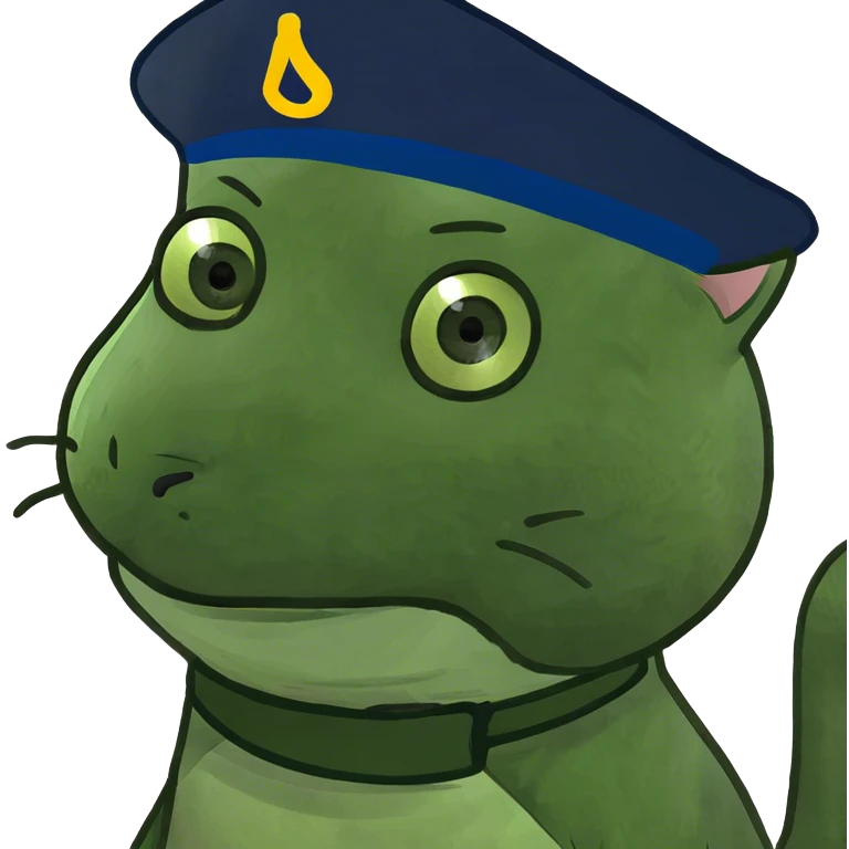 cat with a cap emoji