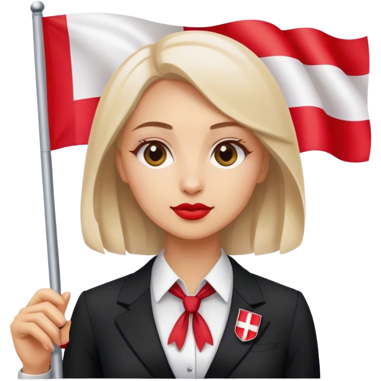nationalist nationalist nationalist patriot patriot polish woman formal poland flag emoji