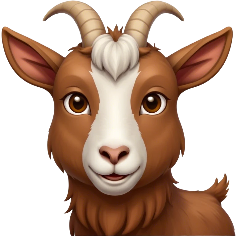 A goat as a person  emoji
