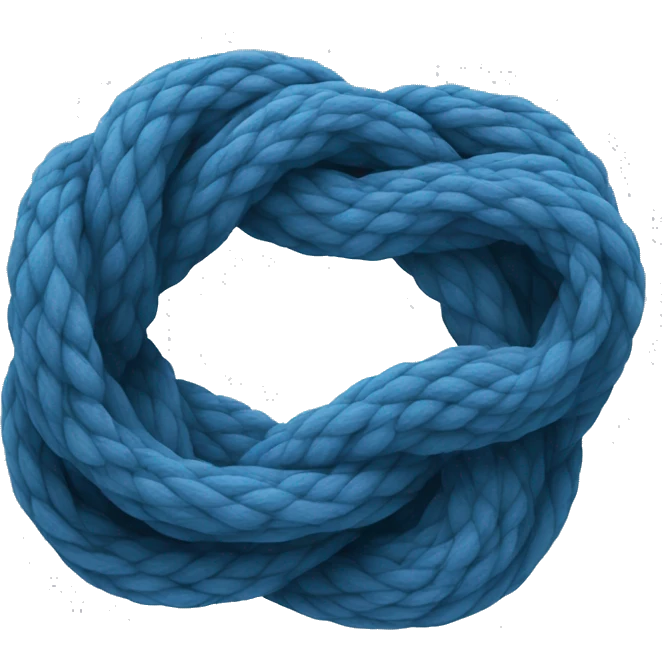 blue knot emoji
