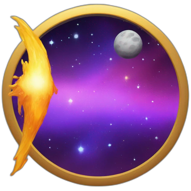 logo for Quasar stuido emoji