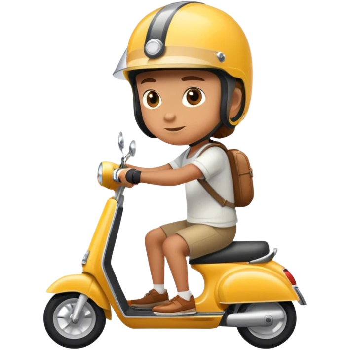 riding a scooter emoji