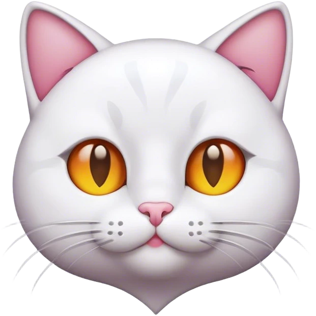 Romantic cat emoji