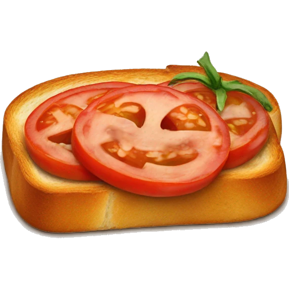 tomato toast  emoji
