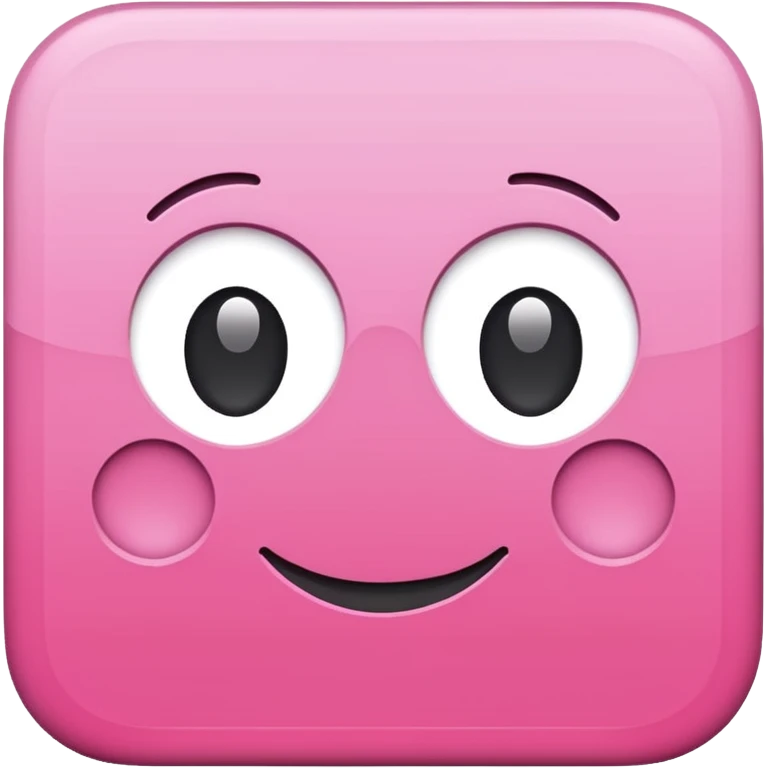 pink simple plan square emoji