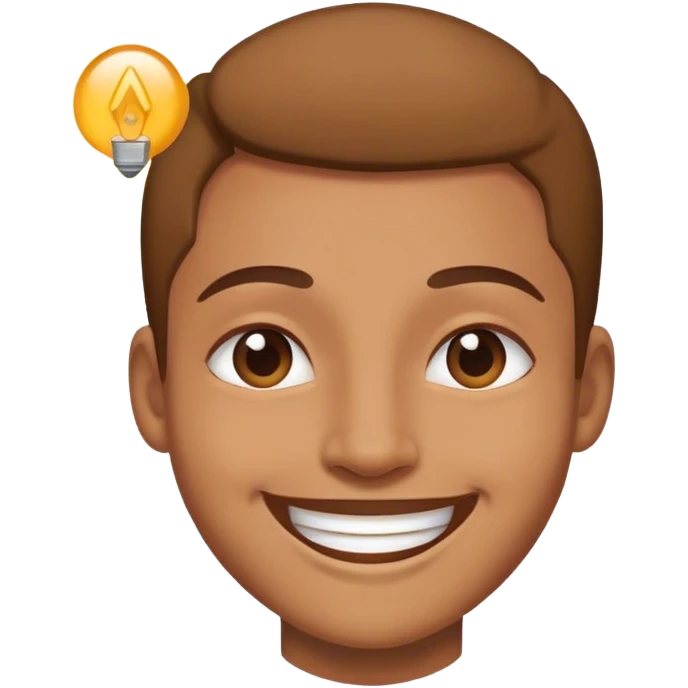 Smiling while high  emoji