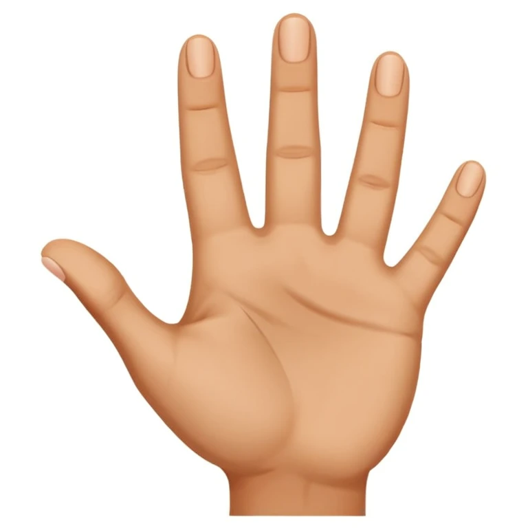 Khalas like the Arabic word but in a hand motion for a emoji  emoji