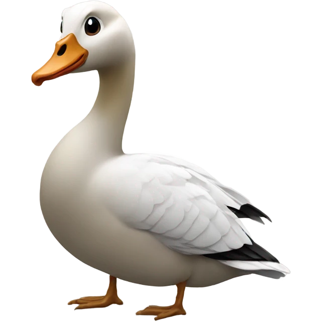 Goose studying at college emoji